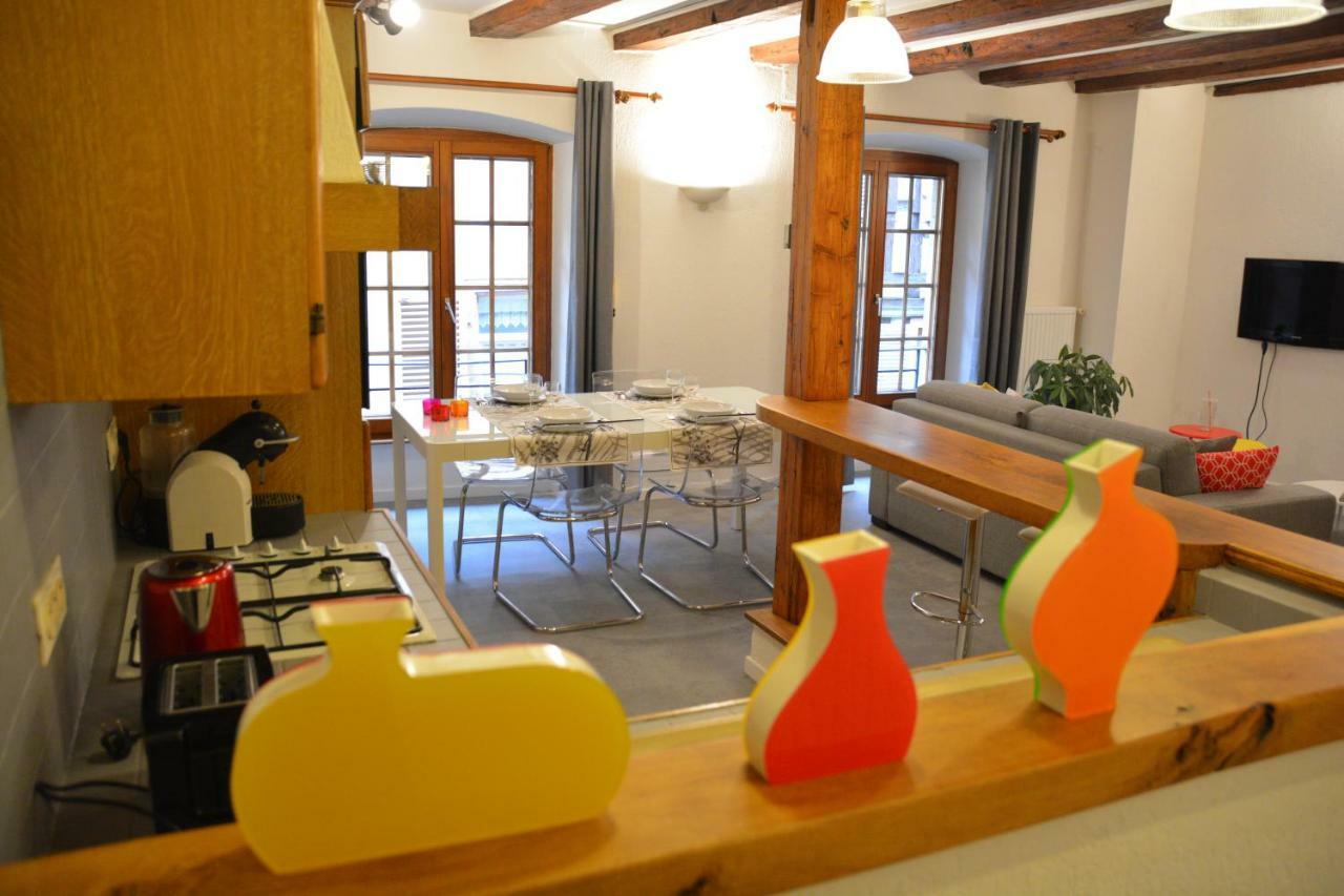Le Cerf Appartement Colmar Buitenkant foto